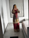 FF Kashmiri Style Viscose Masleen Digital Printed Co Ord Set Wholesalers In Delhi